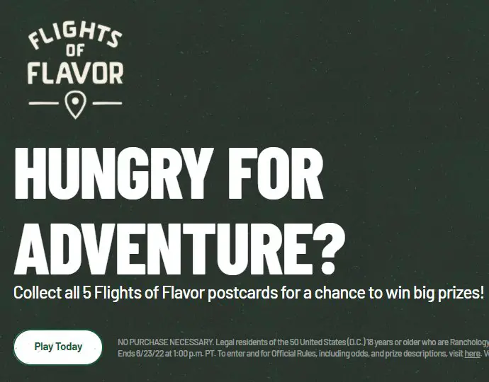 265 Amazon, Target, Walmart Gift Cards And More To Be Won In The Flights Of Flavor Instant Win Game