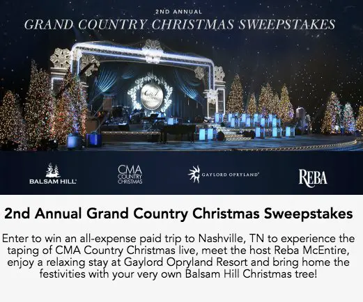 2nd Annual Grand Country Sweepstakes