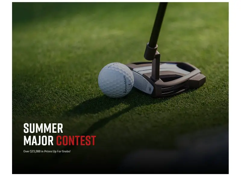 2nd Swing Summer Major Contest - Win Golf Clubs Or Gift Cards