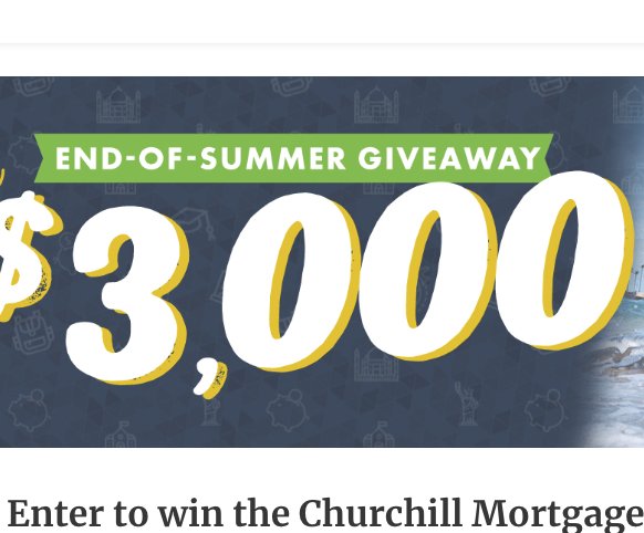 $3,000 End of Summer Giveaway