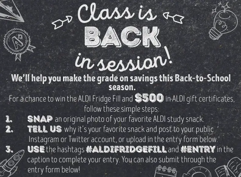 3 Winners in the #ALDIFridgeFill Sweepstakes!