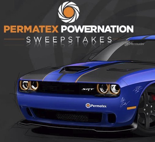 $30,000 Dodge Challenger Powernation Sweepstakes