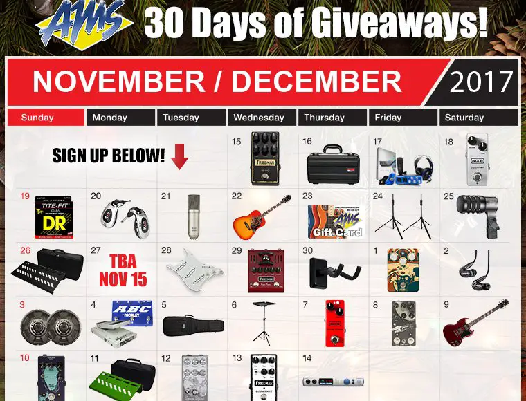 30 Days Of Giveaways