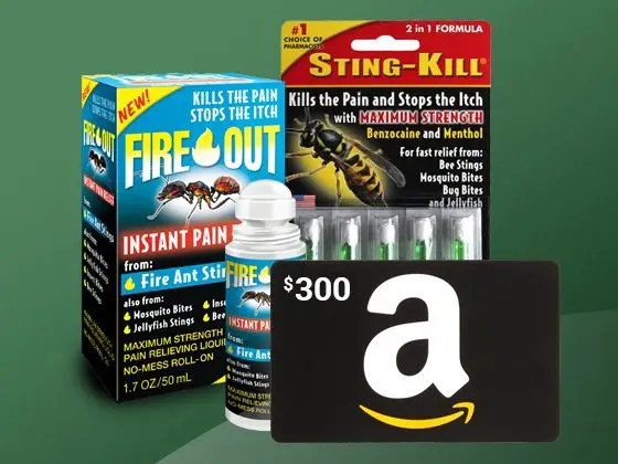 $300 Amazon Gift Card, 4 People Will Win!
