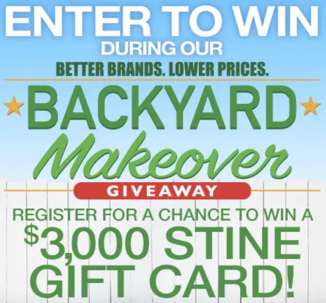 $3,000 Stine Gift Card