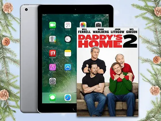 32GB iPad + Daddys Home 2 on Digital Sweepstakes