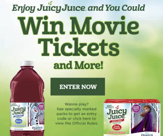 $332,304 Juicy Juice Frozen 2 Instant Win Game