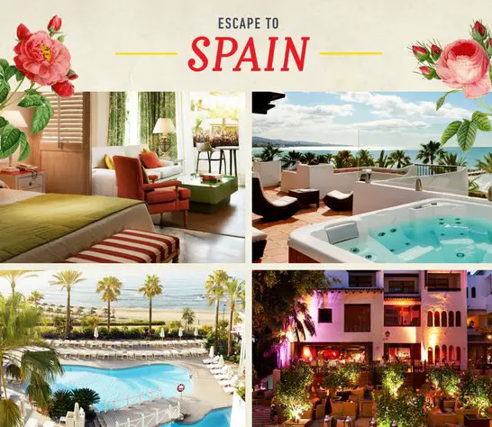 $3400 Escape to Spain Sweepstakes