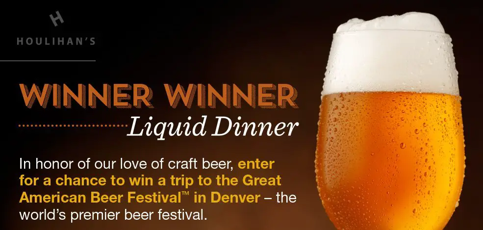 $3500 Winner, Winner Liquid Dinner Sweepstakes!