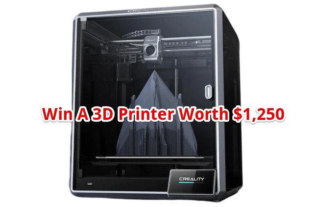 3D Printing Canada 3D Printer Giveaway - Win A $1,250 3D Printer Or Other Prizes