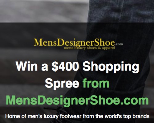 $400 Shoes Giveaway