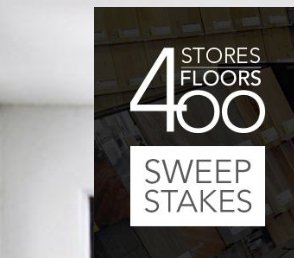 400 Stores, 400 Floors Sweepstakes
