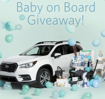 $42,000 Baby on Board Giveaway
