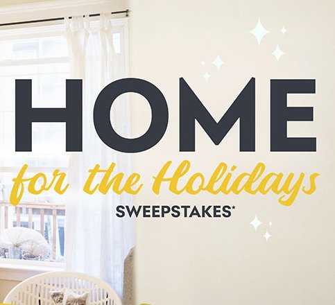 $44,500 Home for the Holidays Sweepstakes