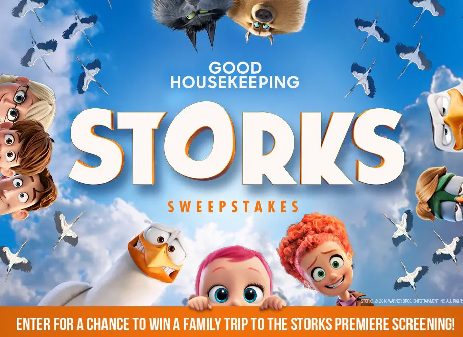 $4,540 Good Housekeeping Storks Sweepstakes!