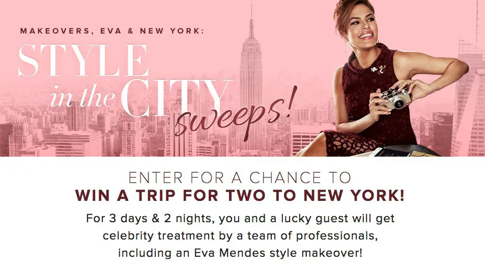 The $4,550 Style in the City Sweepstakes!