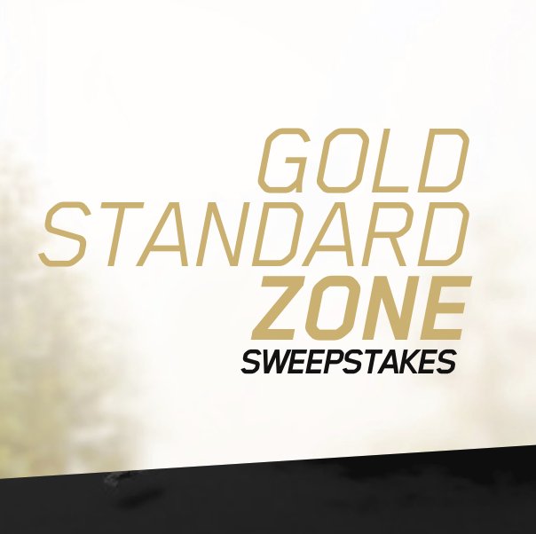 $48,000 Gold Standard Zone Sweepstakes