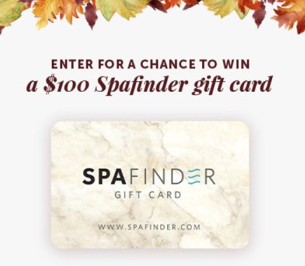 48 Winners! A $100 Spafinder Electronic Gift Card
