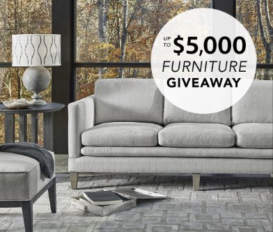 $5,000 Fall Furniture Giveaway