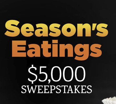$5,000 Fall Winter Sweepstakes