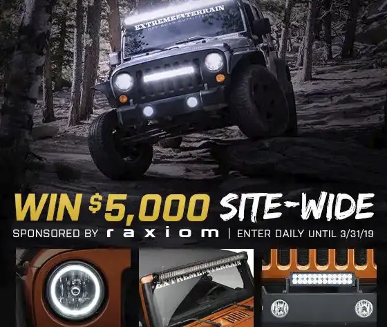$5,000 Raxiom Offroad Jeep Wrangler Parts