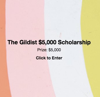 $5,000 Scholarship Sweepstakes
