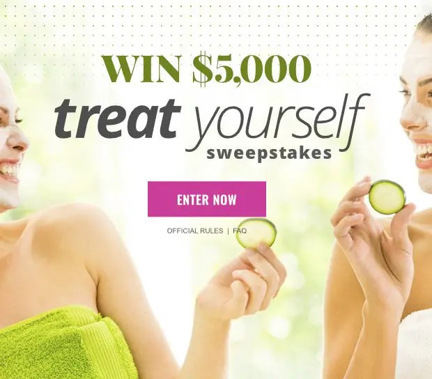 $5,000 Treat Yourself Sweepstakes