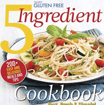 5 Ingredient Cookbook + 5 pounds Carol’s Gluten-Free All-Purpose Flour Giveaway
