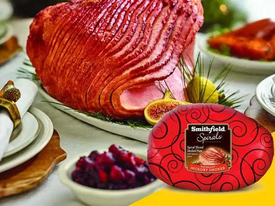 5 Smithfield Spiral Sliced Ham Holiday Prize Packages!