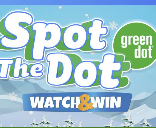 $50,000 Ellentube Spot the Dot Watch to Win Contest