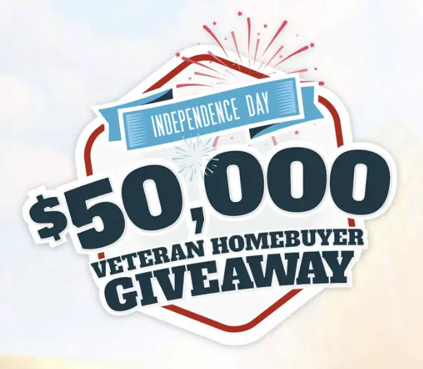 $50,000 Veteran Homebuyer Sweepstakes