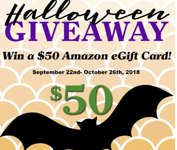 $50 Amazon Gift Card Halloween Giveaway!