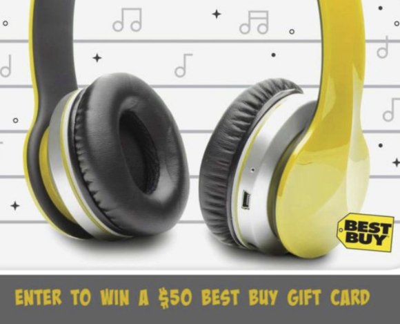 $50 Best Buy Gift Card Giveaway