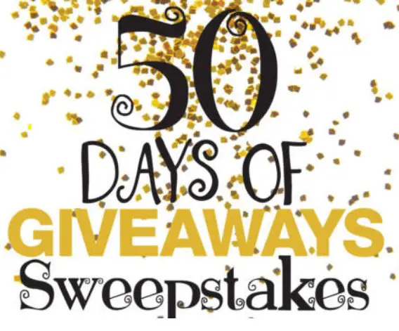 50 Days of Giveaways