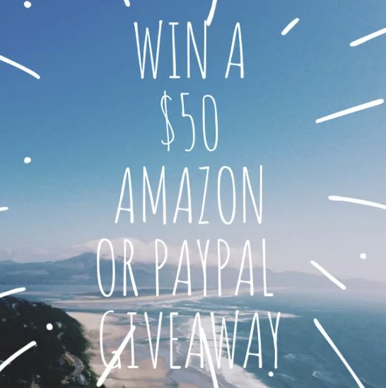$50 Amazon Gift Code or Paypal
