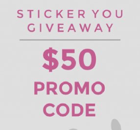 $50 Gift Card to Sticker You