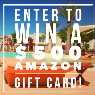 $500 Amazon Gift Card Giveaway