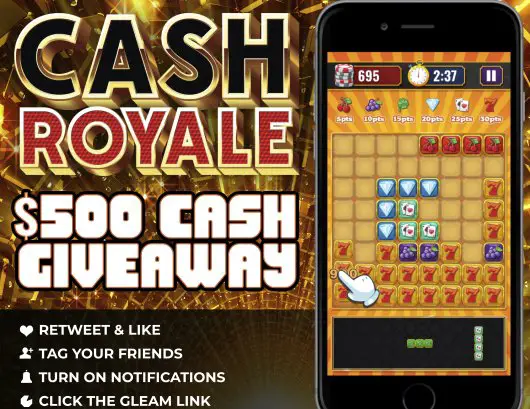 $500 Cash Royale Giveaway