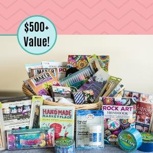 $500 Craft-Enthusiast Gift Basket Giveaway