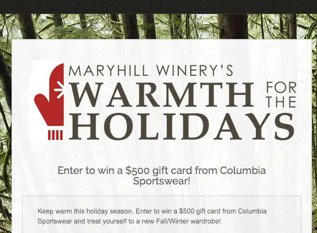 $500 Gift Card From Columbia Sportswear!