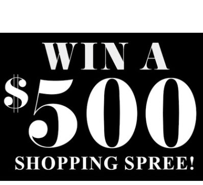 $500 Gift Card Giveaway