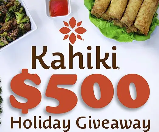 $500 Holiday Gift Card Giveaway