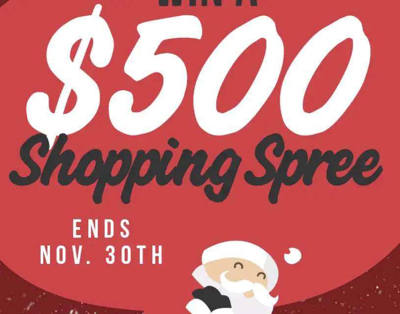 $500 Holiday Shopping Spree