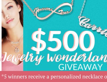 $500 Jewelry Wonderland Giveaway