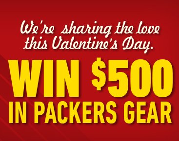 $500 Packers Pro Shop Gift Card