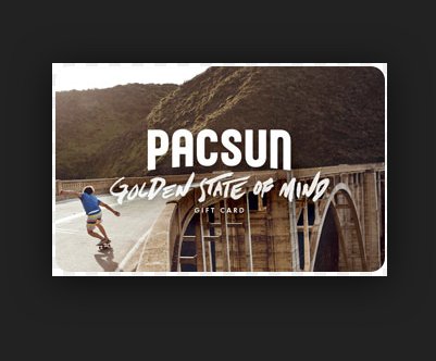 $500 PacSun Gift Card Giveaway