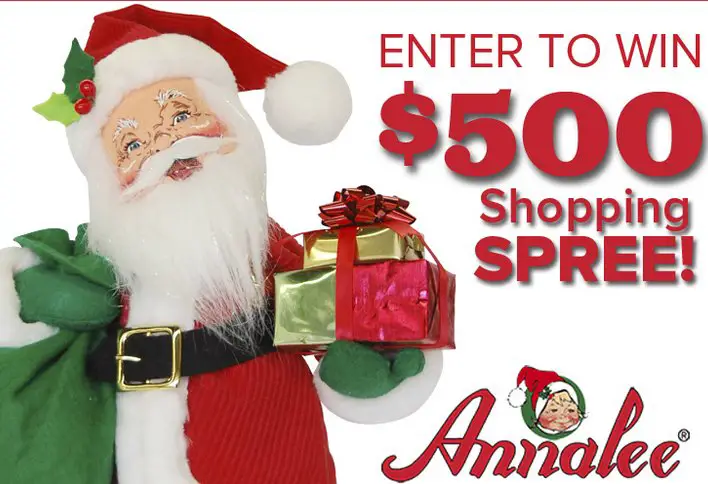 $500 Shopping Spree Sweepstakes!