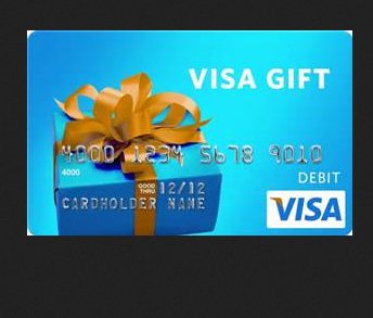 $500 Visa Prepaid Gift Card Sweepstakes