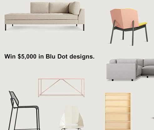 $5,000 Blu Dot Designs