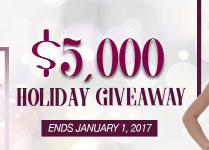 $5,000 Holiday Giveaway!